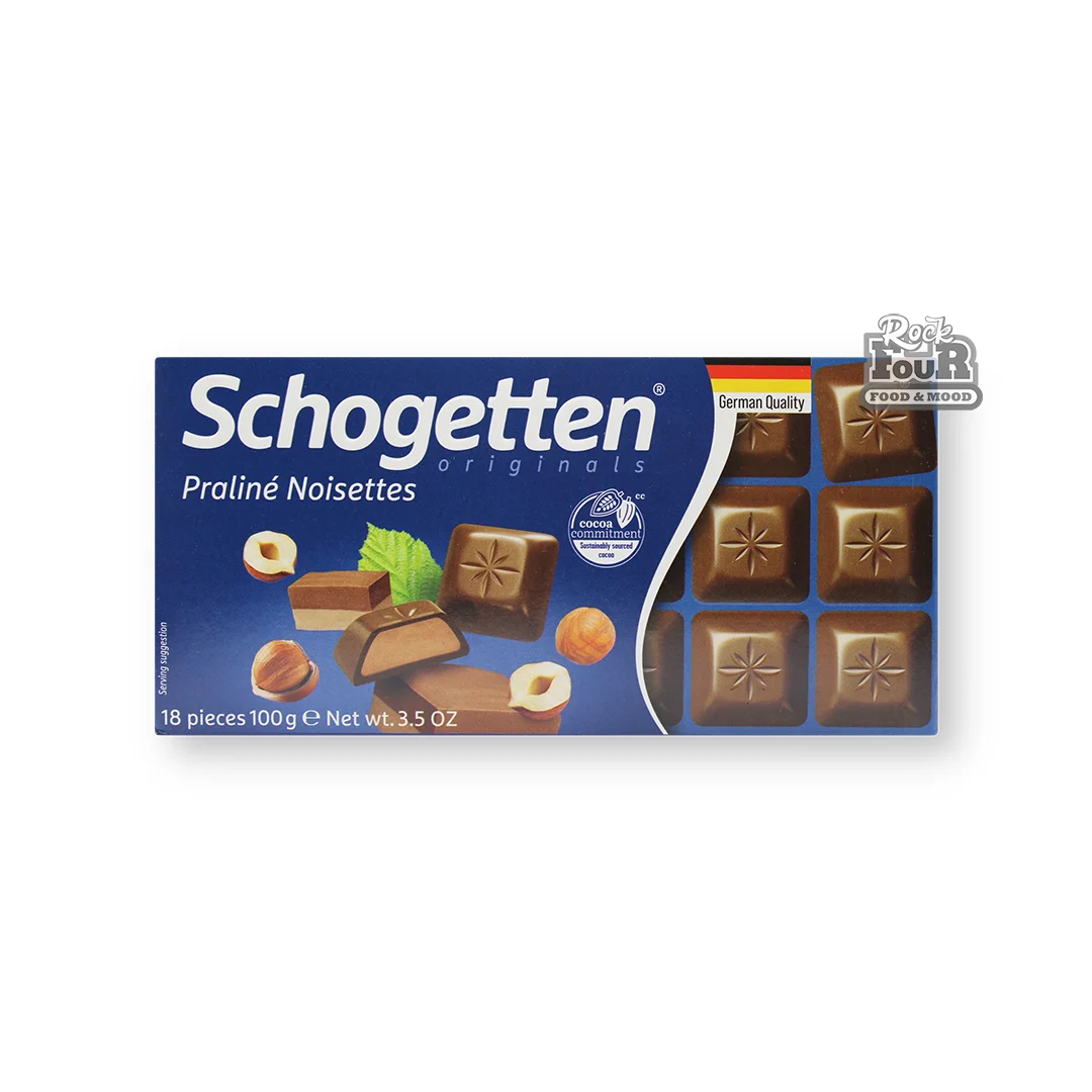 Milk chocolate with nougat filling "Schogetten" 100g